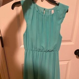 Turquoise dress